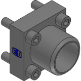 PSF-B EO - Square flange (butt weld adapter coupling)