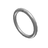 R - Retaining ring | SAE 3000/ISO 6162-1 | SAE 6000/ISO 6162-2