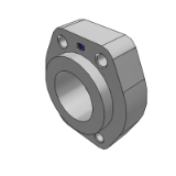 IPF-M - Insert with flat flace and threaded flange