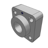 IPF-M - Insert with flat flace and threaded flange