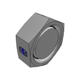 VKAM EO - Blanking plug with nut for cones