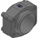 PDFS-B EO - SAE Straight 4 bolt flange connection (butt weld)