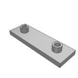 AP C - Components, DIN 3015, part 2, weld plate